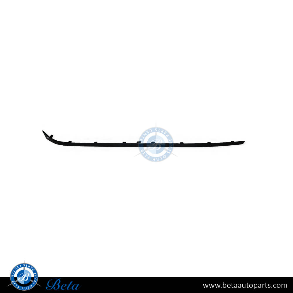 Left Side Front Bumper Moulding for Audi A3 2013-2016 models, Part Number 8V5807533 Left Side Front Bumper Moulding for Audi A3 2013-2016 models, Part Number 8V5807533